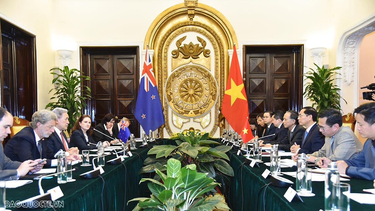 Vietnam, New Zealand Foreign Ministers convene second Foreign Ministers' Meeting in Hanoi Vietnam, New Zealand Foreign Ministers convene second Foreign Ministers' Meeting in Hanoi