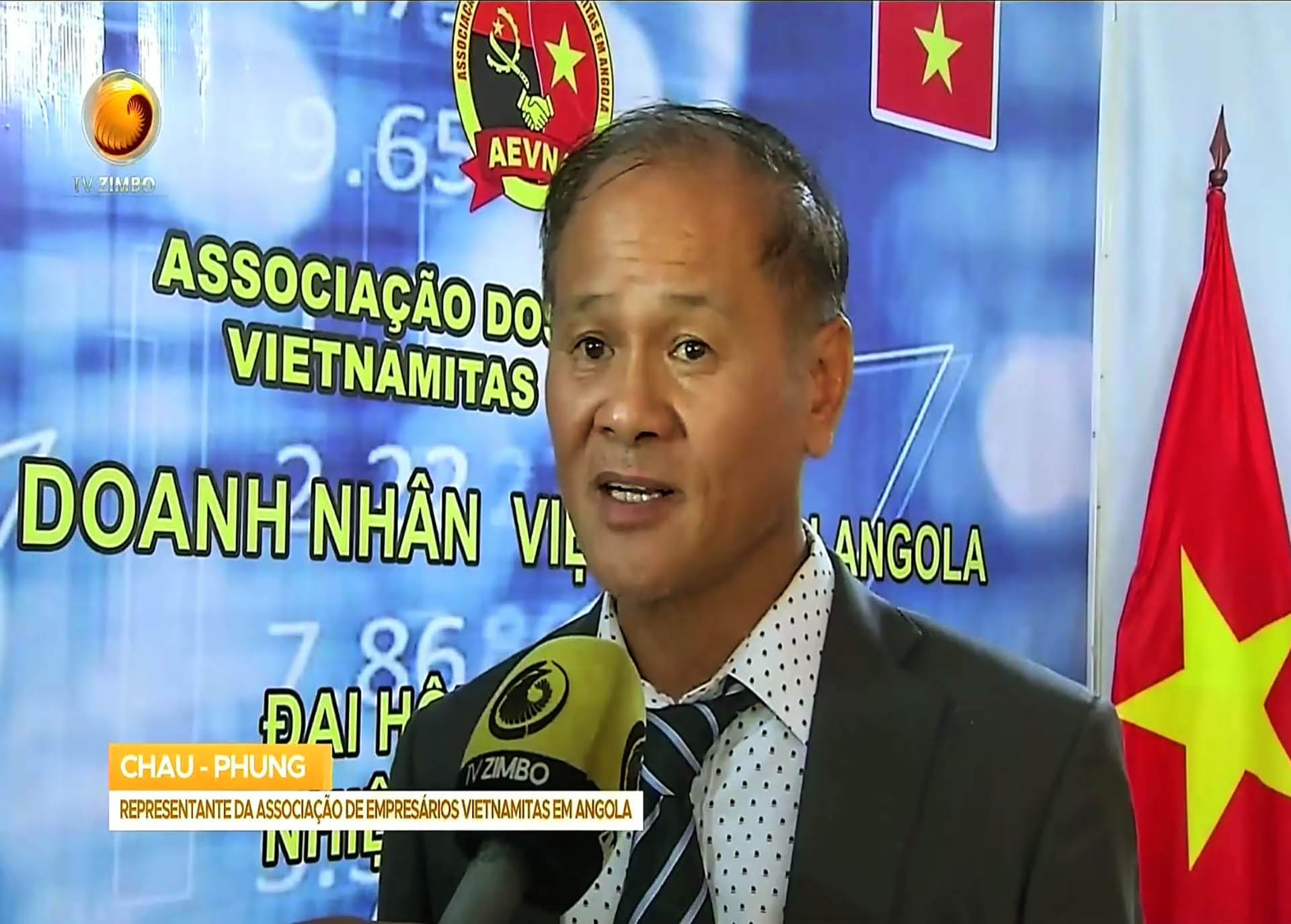 Ông Phùng Đắc Minh Châu phát biểu tại sự kiện