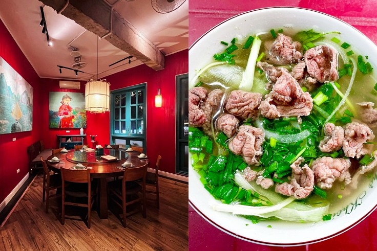 Luk Lak and Phở Khôi Hói in Hanoi. (Luk Lak, Michelin) Luk Lak and Phở Khôi Hói in Hanoi. (Luk Lak, Michelin)
