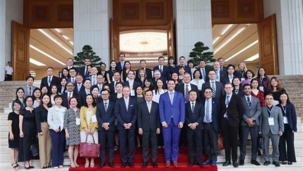 Deputy PM Tran Luu Quang receives Chairman of the EU-ASEAN Business Council