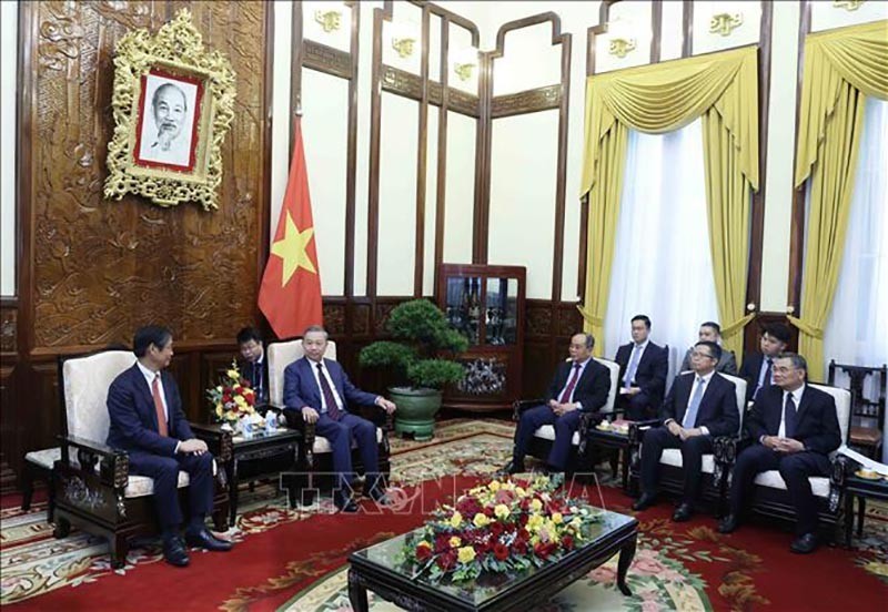 President To Lam welcomes new Japanese Ambassador to Vietnam Ito Naoki President To Lam welcomes new Japanese Ambassador to Vietnam Ito Naoki