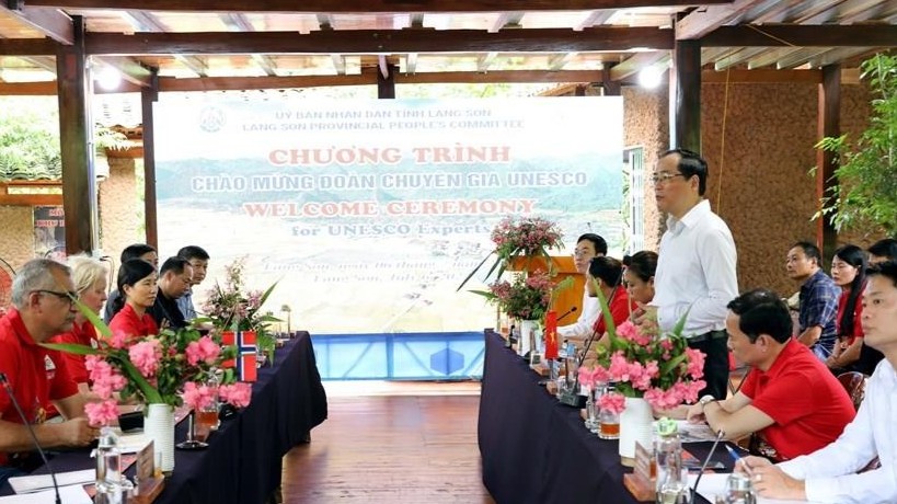 UNESCO experts assess dossier seeking global status for Lang Son Geopark