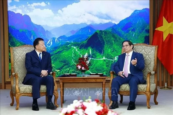 Vietnam ready to coordinate with Japan, CPTPP members in CPTPP implementation: PM PM Pham Minh Chinh receives Japanese Minister in charge of CPTPP