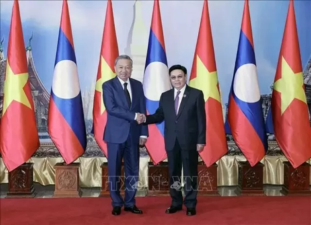President To Lam, Lao NA Chairman Saysomphone Phomvihane reaffirme great friendship, special solidary President To Lam, Lao NA Chairman Saysomphone Phomvihane reaffirme great friendship, special solidary