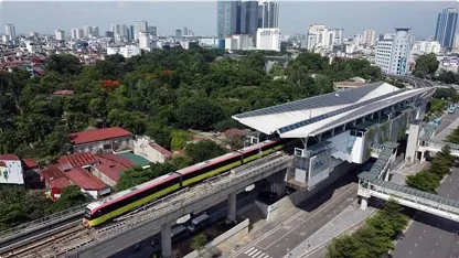 Nhon-Ha Noi Station metro line granted international safety certificate Nhon-Ha Noi Station metro line granted international safety certificate