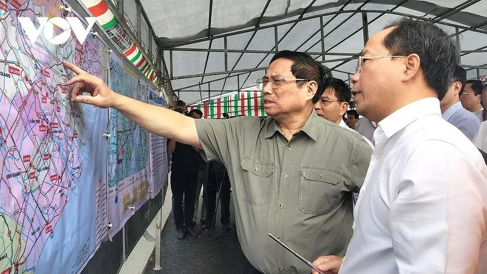 Greater efforts needed towards 1,200km of expressways in Mekong Delta: PM Pham Minh Chinh. (Photo: VOA) Greater efforts needed towards 1,200km of expressways in Mekong Delta: PM Pham Minh Chinh. (Photo: VOA)