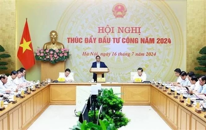 PM Pham Minh Chinh asks for solutions towards 95% of public investment disbursement rate PM Pham Minh Chinh asks for solutions towards 95% of public investment disbursement rate