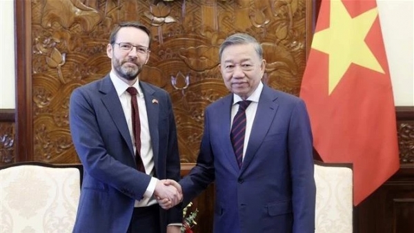 President To Lam receives Ambassador Iain Frew, highlighting new motives for Vietnam-UK cooperation
