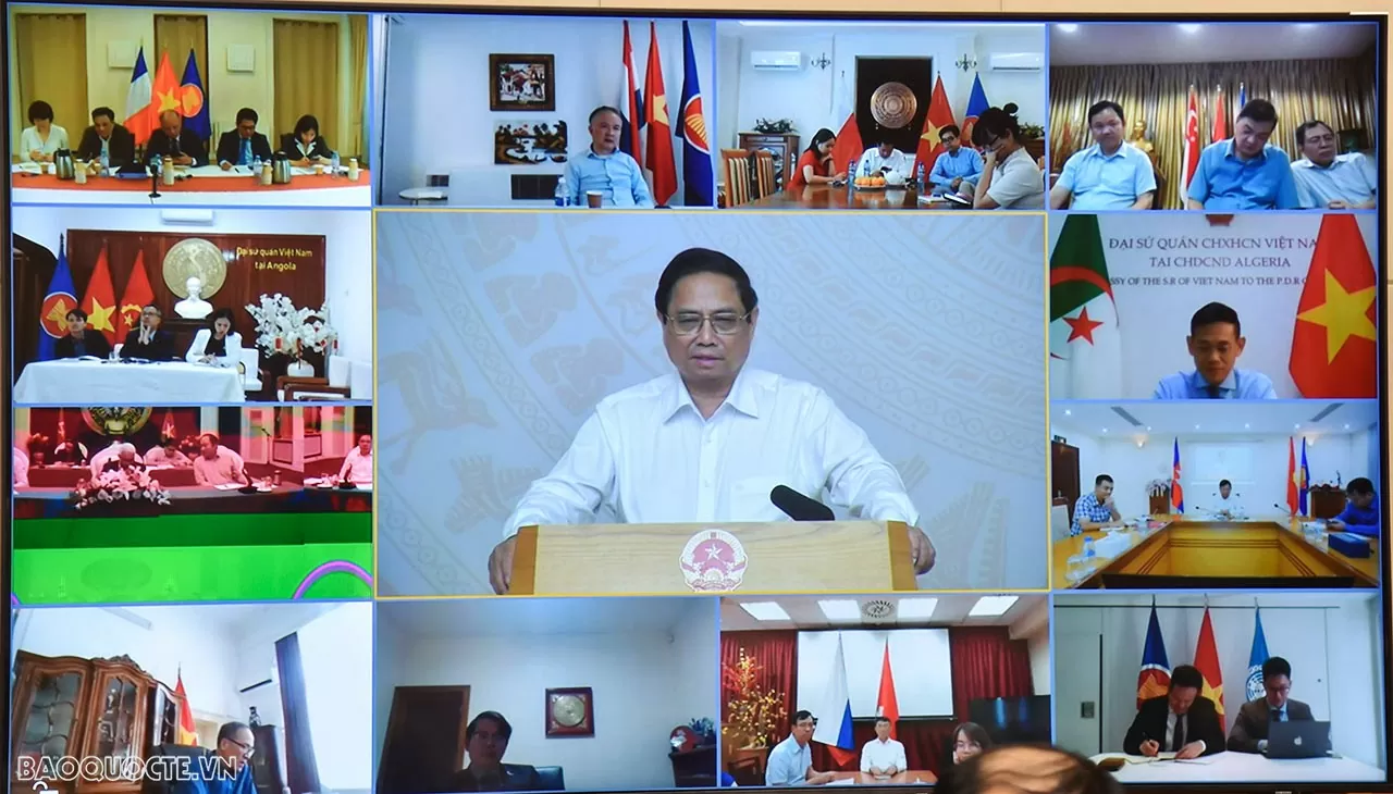 PM Pham Minh Chinh chaired meeting on economic diplomacy promotion to drive growth PM Pham Minh Chinh chaired meeting on economic diplomacy promotion to drive growth