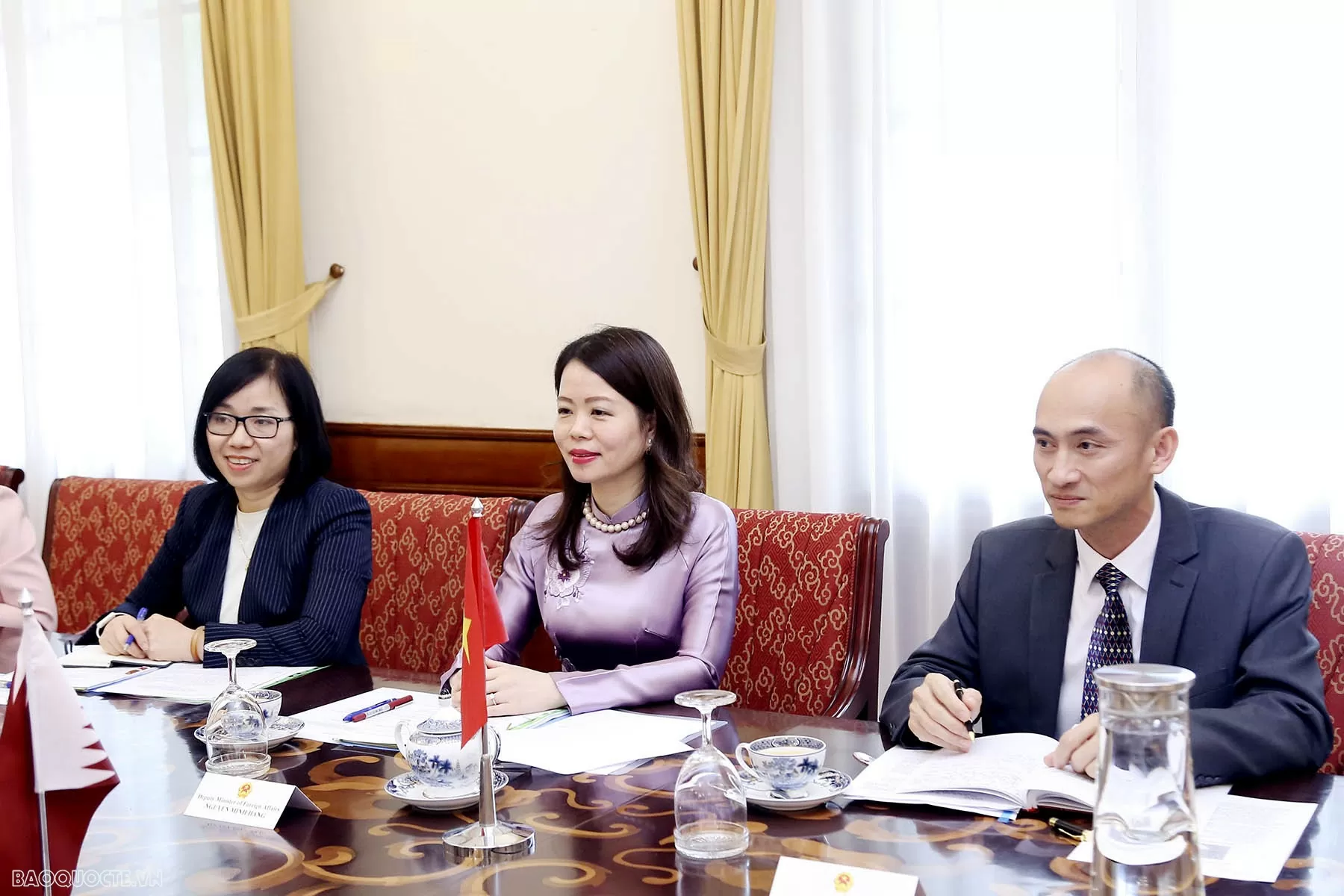 FM Bui Thanh Son receives Qatari Minister of State, lauding outcomes of political consultation FM Bui Thanh Son receives Qatari Minister of State, lauding outcomes of political consultation