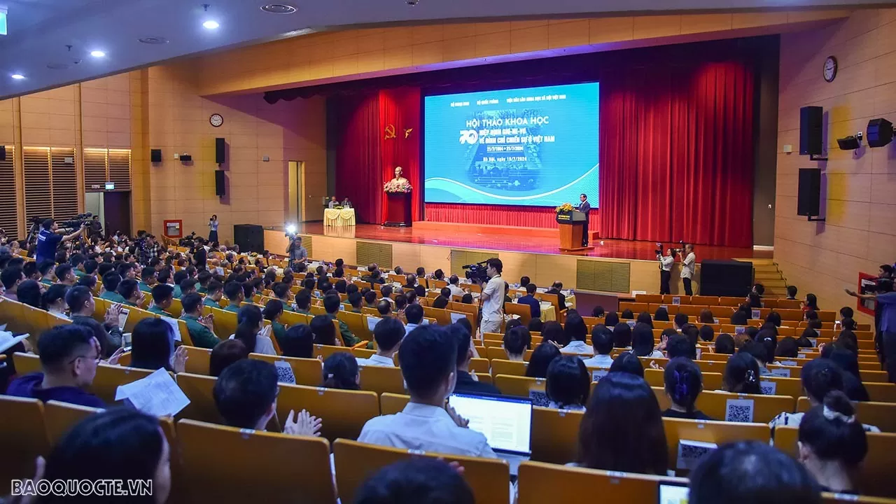 Seminar entitled "70 years of the Geneva Agreement on the Cessation of Hostilities in Vietnam" was held in Hanoi Seminar entitled "70 years of the Geneva Agreement on the Cessation of Hostilities in Vietnam" was held in Hanoi