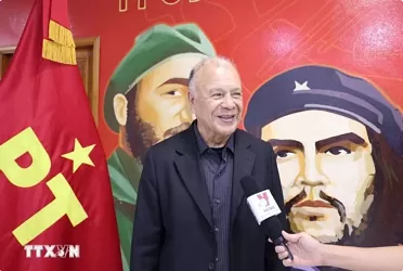 Mexican Labour Party leader admires Vietnamese Party chief’s personality, int'l solidarity spirit Mexican Labour Party leader admires Vietnamese Party chief’s personality, int'l solidarity spirit