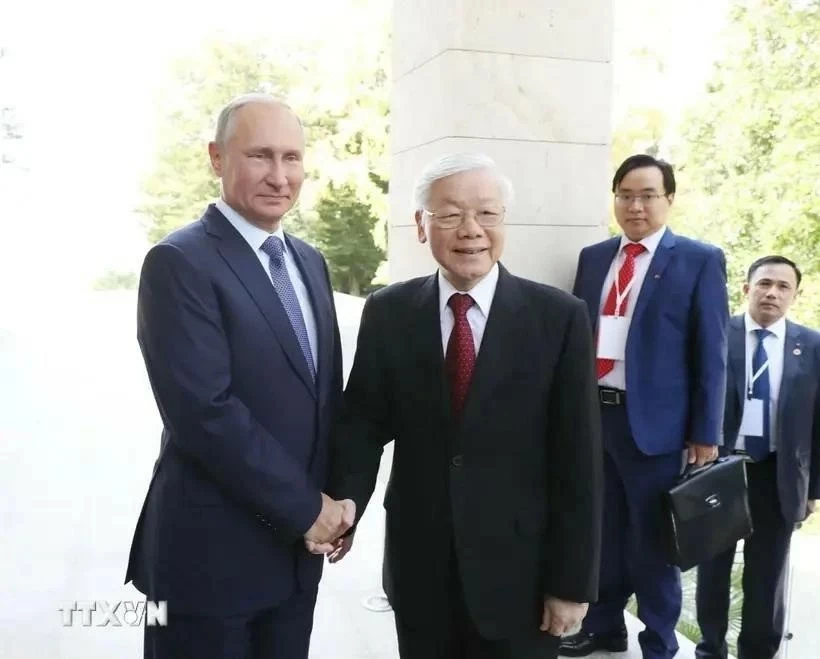 Party General Secretary Nguyen Phu Trong - a worthy successor of preceding revolutionary leaders and national heroes: Vietnamese in Russia Party General Secretary Nguyen Phu Trong - a worthy successor of preceding revolutionary leaders and national heroes