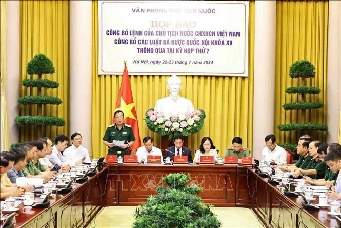 Presidential Office held press conference to make public President's order to announce newly adopted laws Presidential Office held press conference to make public President's order to announce newly adopted laws