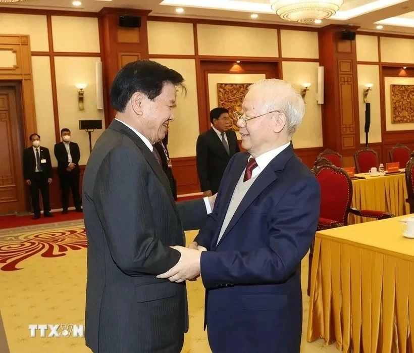 LPRP General Secretary Thongloun Sisoulith recounts close comradeship with late General Secretary Nguyen Phu Trong LPRP General Secretary Thongloun Sisoulith recounts close comradeship with late General Secretary Nguyen Phu Trong