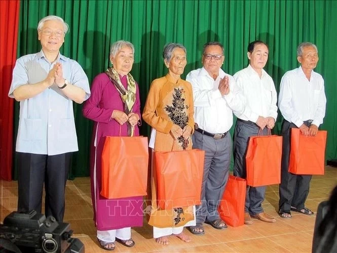 Soc Trang Khmer people remember late Party General Secretary Nguyen Phu Trong Soc Trang Khmer people remember late Party General Secretary Nguyen Phu Trong