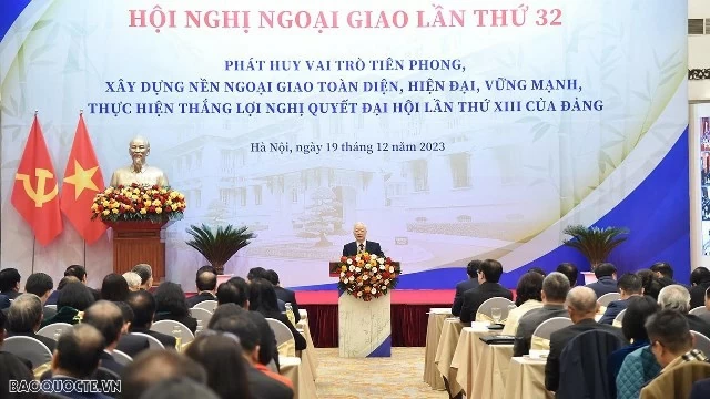 Party General Secretary Nguyen Phu Trong leaves great legacy for Vietnam’s diplomacy: Foreign Minister's interview Party General Secretary Nguyen Phu Trong leaves great legacy for Vietnam’s diplomacy: Foreign Minister's interview