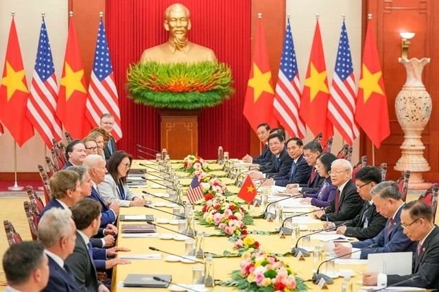 Party General Secretary Nguyen Phu Trong leaves great legacy for Vietnam’s diplomacy: Foreign Minister's interview Party General Secretary Nguyen Phu Trong leaves great legacy for Vietnam’s diplomacy: Foreign Minister's interview