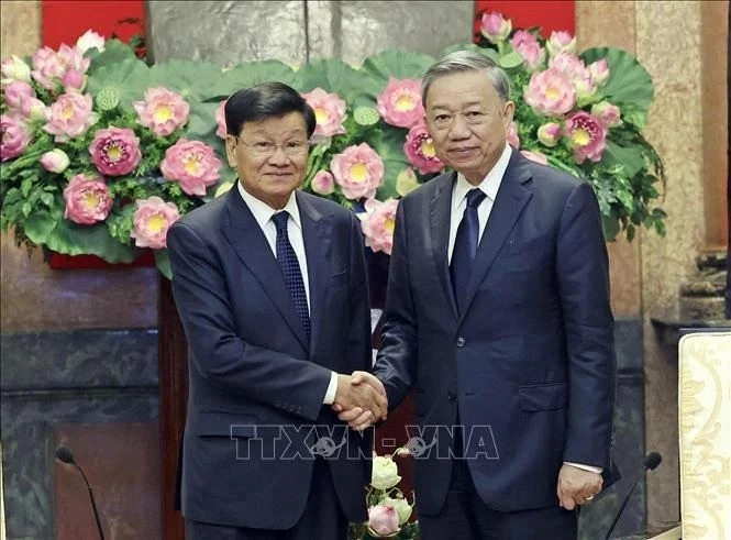 Vietnam, Laos discuss areas of shared concern Vietnam, Laos discuss areas of shared concern