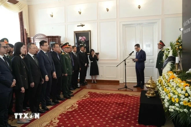 Moscow mourns Vietnamese Party General Secretary Nguyen Phu Trong Moscow mourns Vietnamese Party General Secretary Nguyen Phu Trong