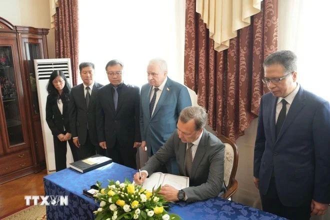 Moscow mourns Vietnamese Party General Secretary Nguyen Phu Trong Moscow mourns Vietnamese Party General Secretary Nguyen Phu Trong