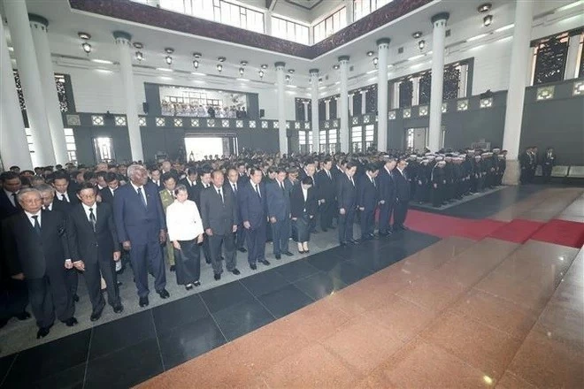 Memorial service held for Party General Secretary Nguyen Phu Trong Memorial service held for Party General Secretary Nguyen Phu Trong