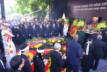Party General Secretary laid to rest at Hanoi’s Mai Dich Cemetery Party General Secretary laid to rest at Hanoi’s Mai Dich Cemetery