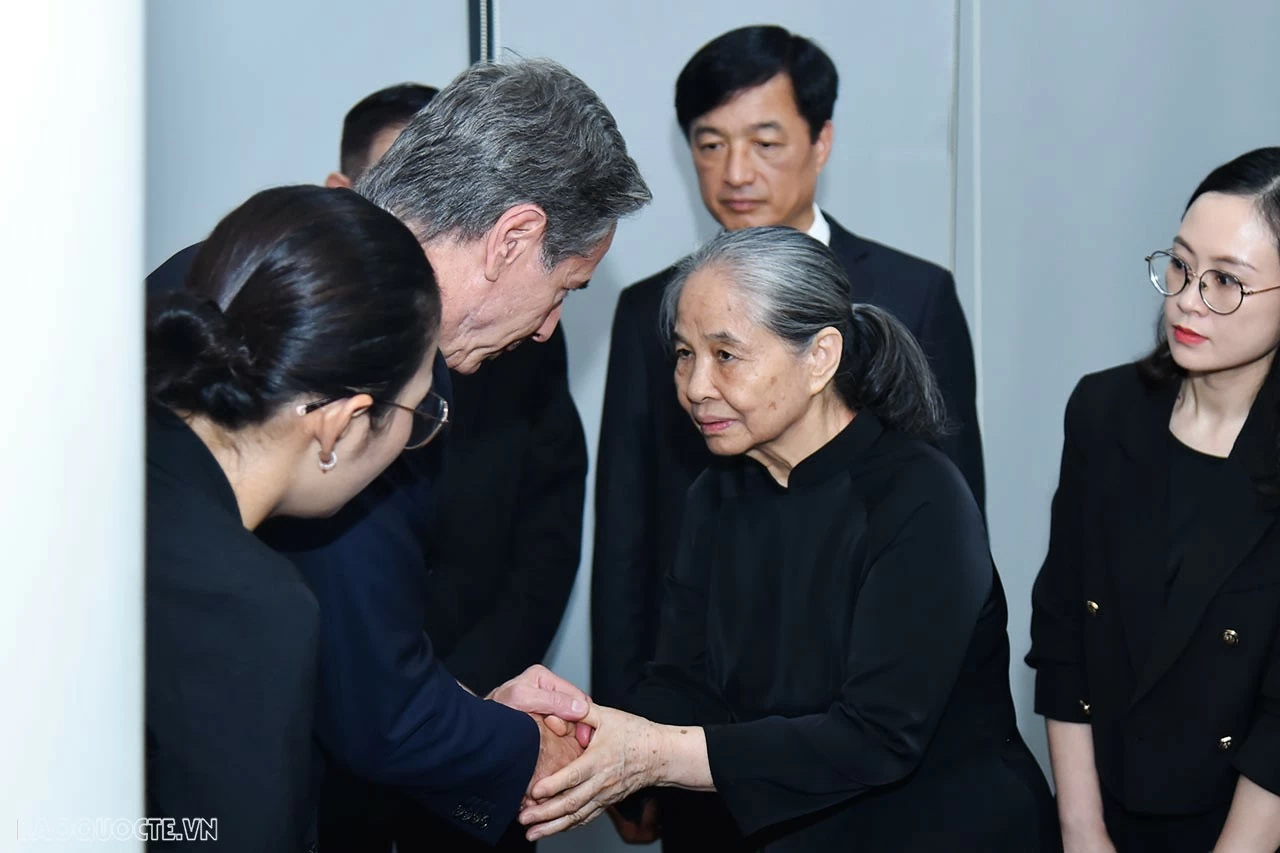 US Secretary of State Blinken offers condolences to family of Party General Secretary Nguyen Phu Trong US Secretary of State Blinken offers condolences to family of Party General Secretary Nguyen Phu Trong