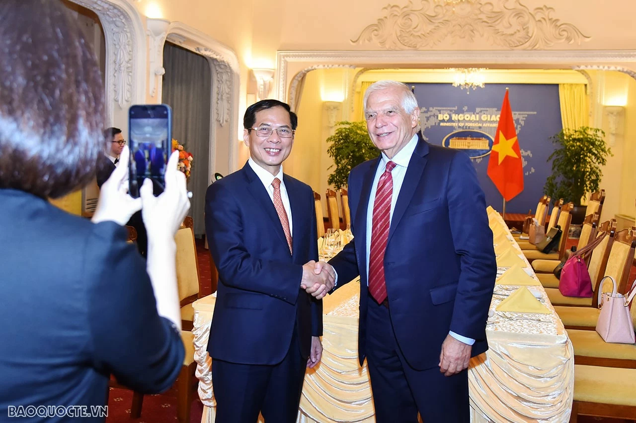 EC Vice President Josep Borrell Fontelles talks about potential to deepen EU- Vietnam ties EC Vice President Josep Borrell Fontelles talks about potential to deepen EU- Vietnam ties
