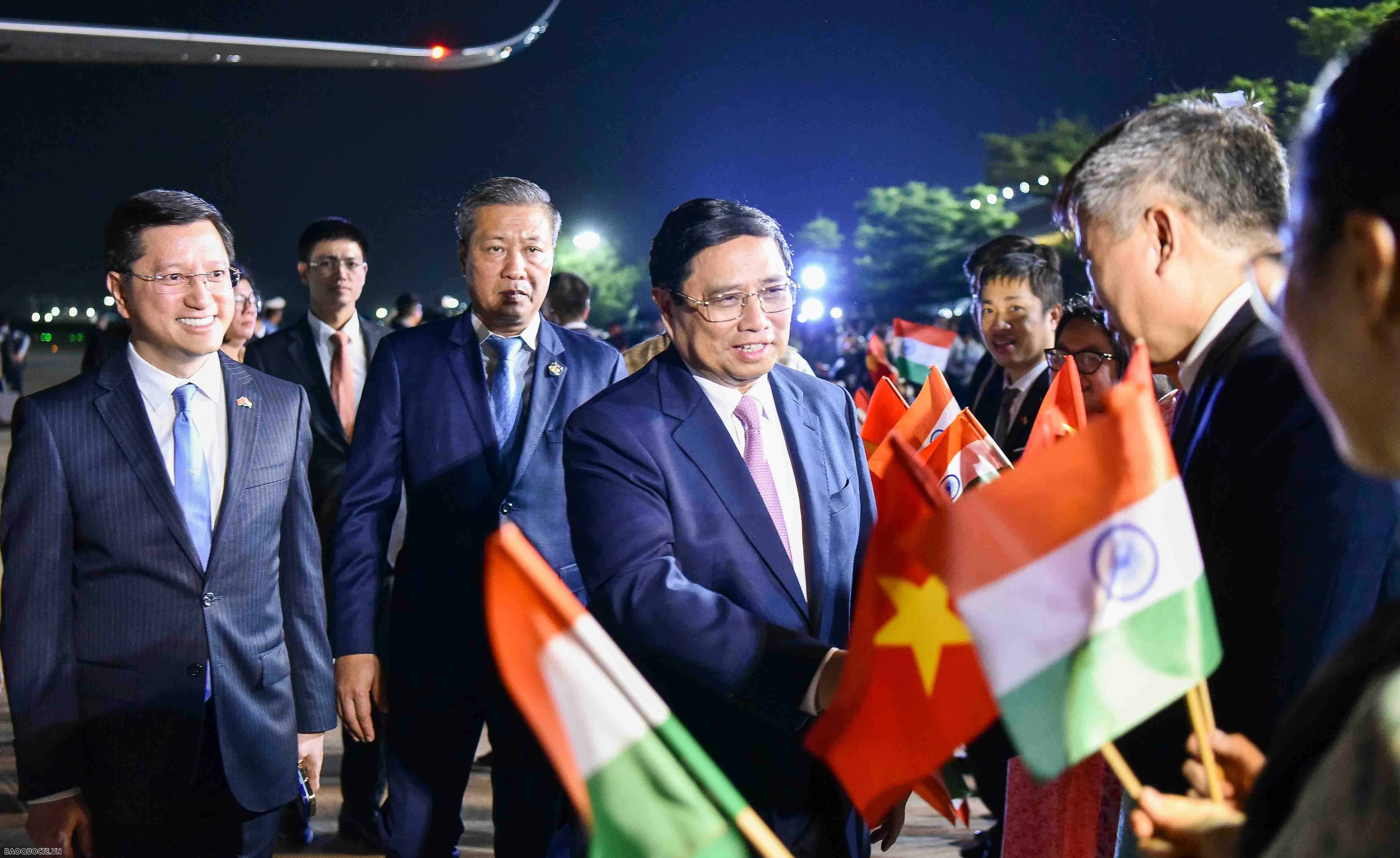 PM Pham Minh Chinh arrives in New Delhi, beginning State visit PM Pham Minh Chinh arrives in New Delhi, beginning State visit