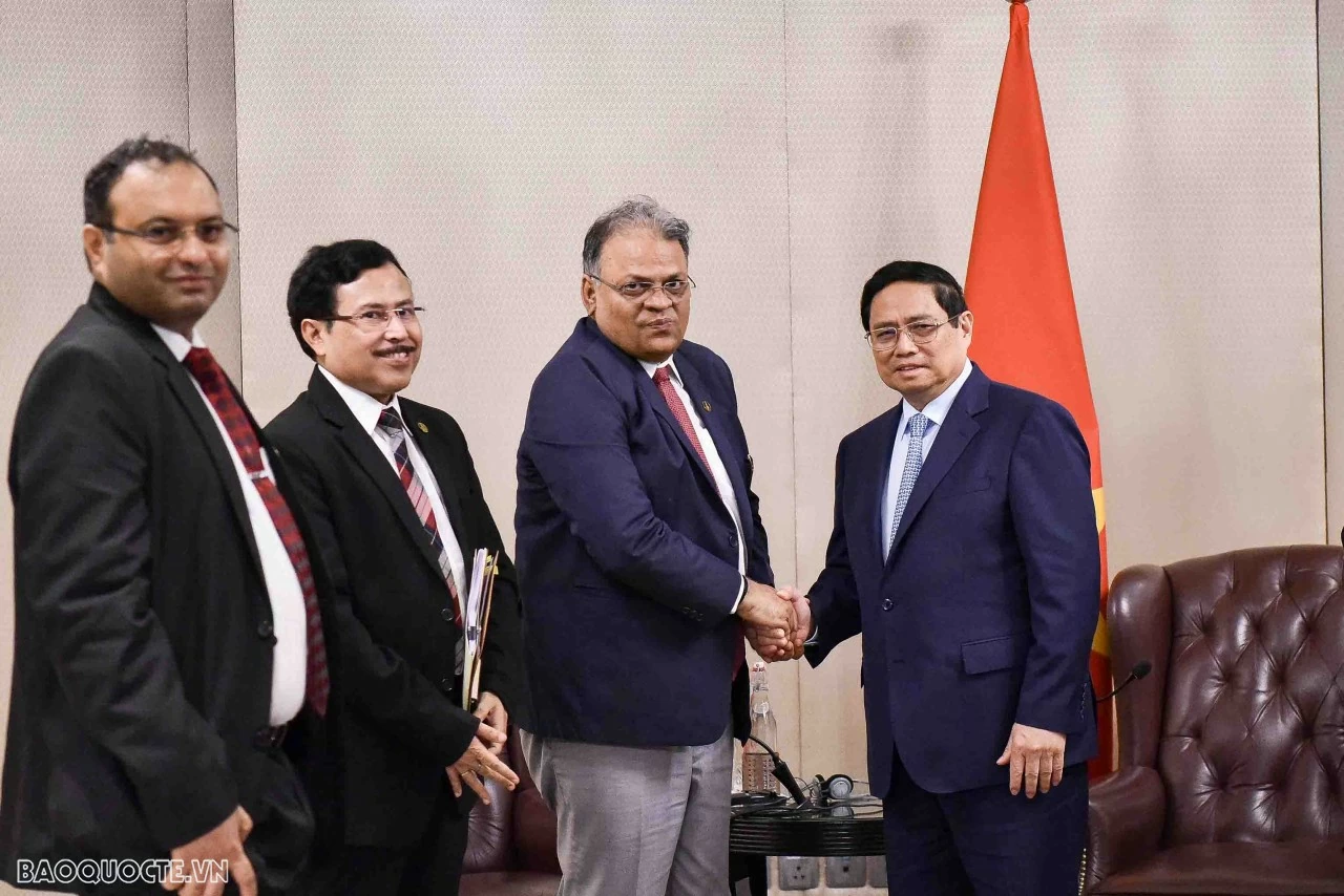 Doanh nghiệp Ấn Độ: Hợp tác với Việt Nam là một điều đáng tự hào Prime Minister Pham Minh Chinh meets Indian business leaders