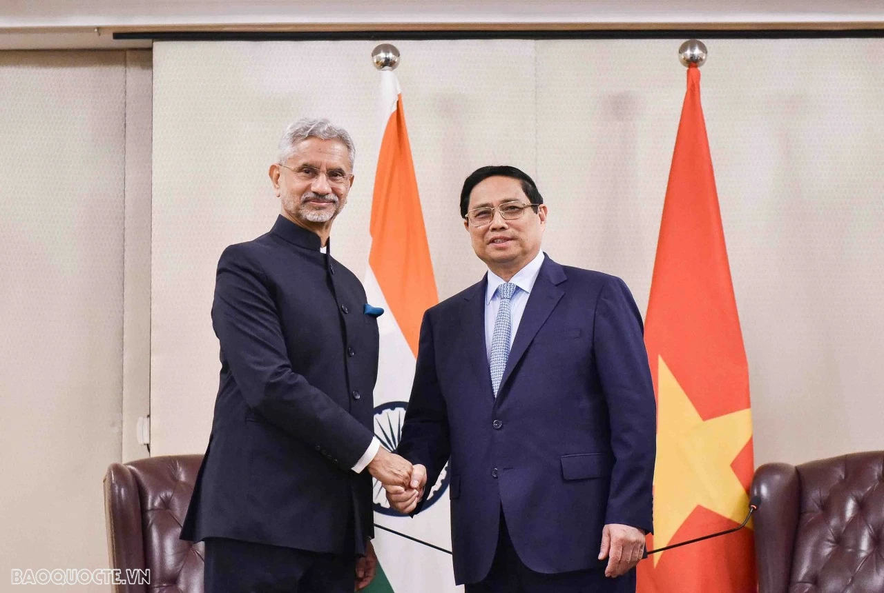 PM Pham Minh Chinh meets with Indian Minister of External Affairs PM Pham Minh Chinh meets with Indian Minister of External Affairs
