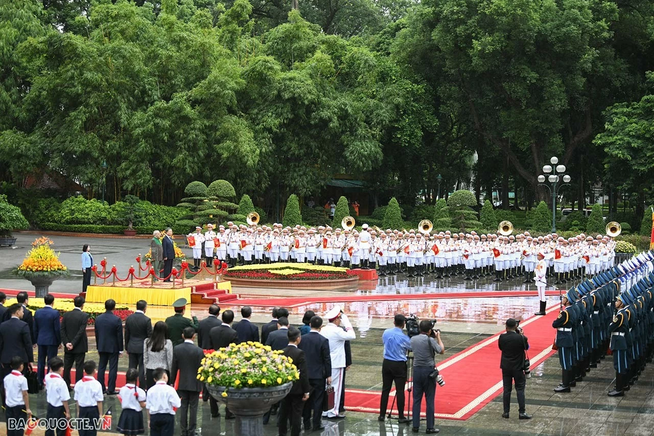 President To Lam hosts welcome ceremony for Timor-Leste President José Ramos-Horta President To Lam hosts welcome ceremony for Timor-Leste President José Ramos-Horta