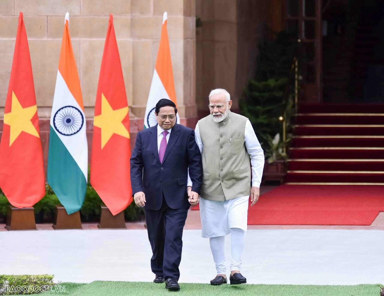 Vietnam, India Prime Ministers engage in fruitful talks in New Delhi Vietnam, India Prime Ministers engage in fruitful talks in New Delhi