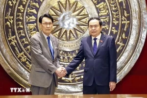 Top legislator hosts member of Japan’s House of Representatives Top legislator hosts member of Japan’s House of Representatives