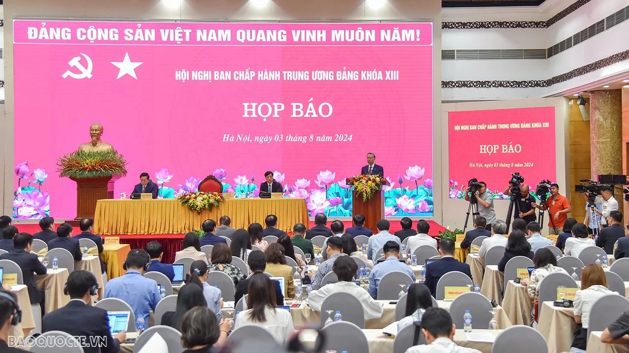 General Secretary, President To Lam chairs press conference on outcomes of the Party meeting General Secretary, President To Lam chairs press conference on outcomes of the Party meeting
