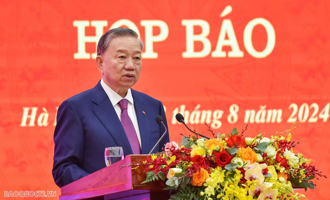 General Secretary, President To Lam chairs press conference on outcomes of the Party meeting General Secretary, President To Lam chairs press conference on outcomes of the Party meeting