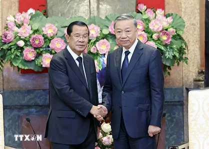 President of Cambodian People’s Party congratulates Party General Secretary, State President To Lam President of Cambodian People’s Party congratulates Party General Secretary, State President To Lam
