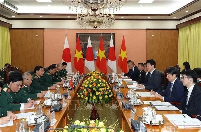 Vietnam, Japan Defence Ministers hold talks to strengthen cooperation Vietnam, Japan Defence Ministers hold talks to strengthen cooperation