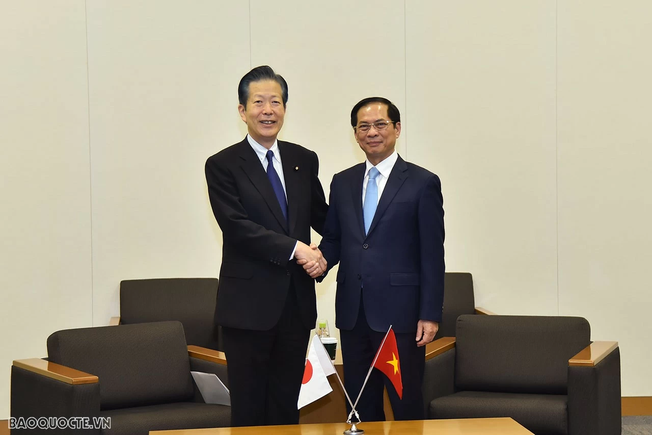 FM Bui Thanh Son held talks, meeting Japanese officials in Tokyo FM Bui Thanh Son held talks, meeting Japanese officials in Tokyo