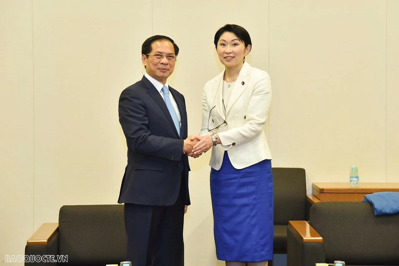 FM Bui Thanh Son held talks, meeting Japanese officials in Tokyo FM Bui Thanh Son held talks, meeting Japanese officials in Tokyo