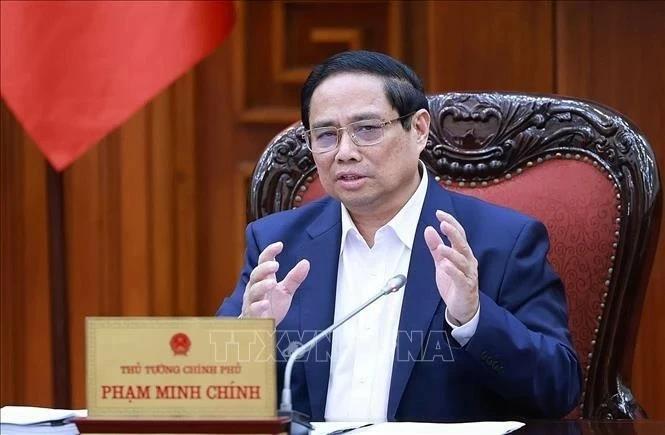 PM Pham Minh Chinh chairs meeting to review legal documents facilitating development PM Pham Minh Chinh chairs meeting to review legal documents facilitating development