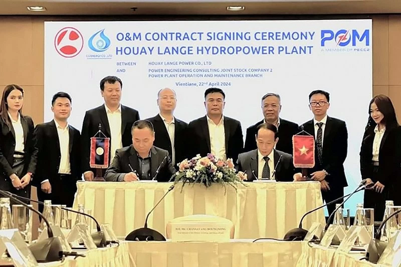 PECC2 ký kết hợp đồng cung cấp dịch vụ vận hành và bảo trì (O&M) cho Nhà máy Thủy điện Houay LaNge công suất 60MW (Lào). PECC2 ký kết hợp đồng cung cấp dịch vụ vận hành và bảo trì (O&M) cho Nhà máy Thủy điện Houay LaNge công suất 60MW (Lào).