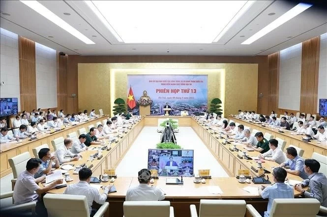 PM Pham Minh Chinh chairs a meeting on construction of national key transport projects PM Pham Minh Chinh chairs a meeting on construction of national key transport projects
