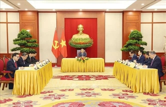 Party General Secretary, President To Lam holds phone talks with Russian President Vladimir Putin Party General Secretary, President To Lam holds phone talks with Russian President Vladimir Putin