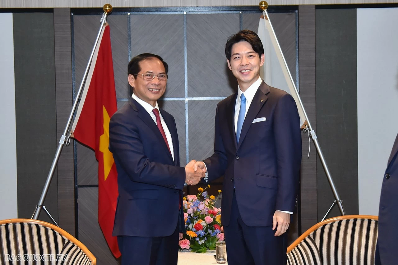 FM Bui Thanh Son meets with Vice President of Japanese House of Councillors, JICA FM Bui Thanh Son meets with Vice President of Japanese House of Councillors, JICA
