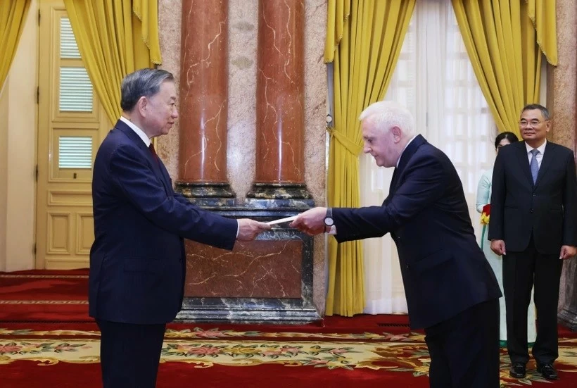 President To Lam receives newly accredited Ambassadors of Argentina, Algeria, Germany, DPRK President To Lam receives newly accredited Ambassadors of Argentina, Algeria, Germany, DPRK