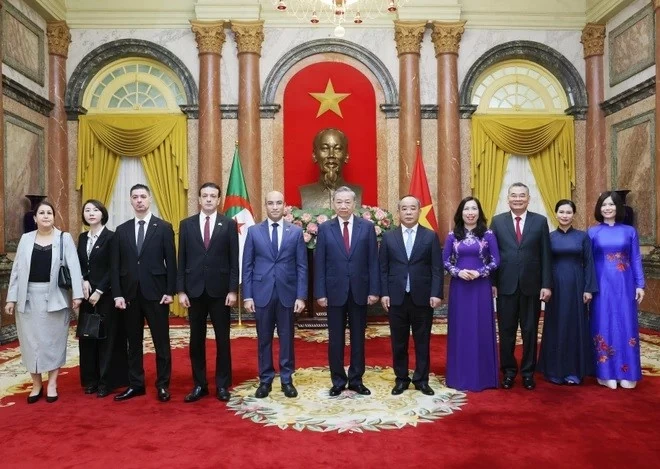 President To Lam receives newly accredited Ambassadors of Argentina, Algeria, Germany, DPRK President To Lam receives newly accredited Ambassadors of Argentina, Algeria, Germany, DPRK