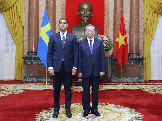 President To Lam receives newly accredited Ambassadors of Argentina, Algeria, Germany, DPRK, Sweden President To Lam receives newly accredited Ambassadors of Argentina, Algeria, Germany, DPRK, Sweden