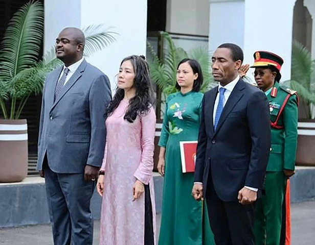 President Suluhu Hassan receives Vietnamese Ambassador to Tanzania President Suluhu Hassan receives Vietnamese Ambassador to Tanzania